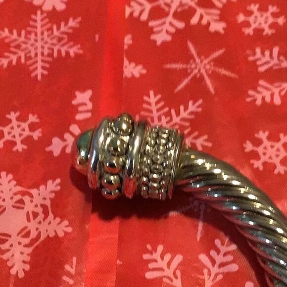 Bracelet beautiful vintage twisted metal - Picture 5 of 5